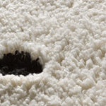 Alfombra shaggy zoom estilo escandinavo Atesa 80406 Blanco Atticgo