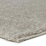 Alfombra a medida Atlas Liso Plata esquina | Atticgo