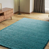 Alfombra a medida Atlas Liso Aqua Ambiente | Atticgo