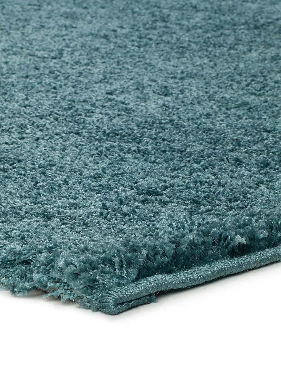 Alfombra a medida Atlas Liso Aqua esquina | Atticgo