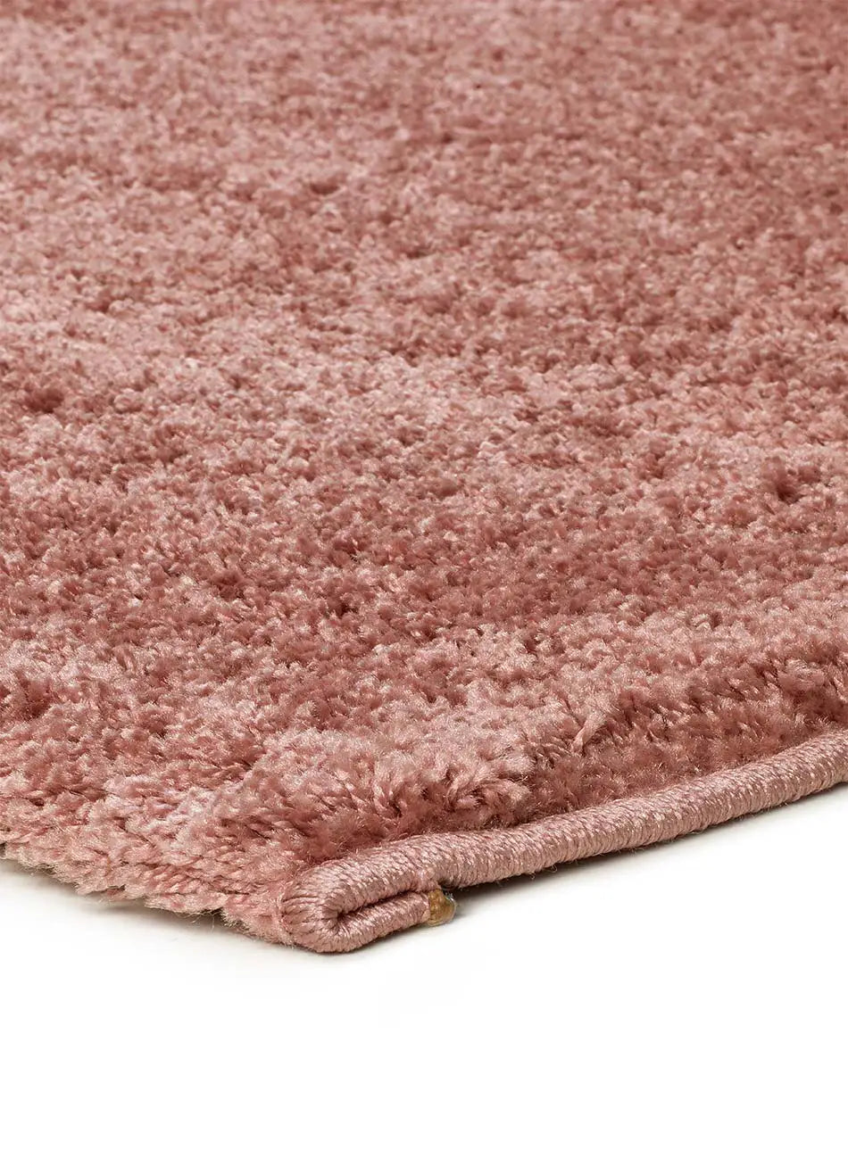 Alfombra Atlas Liso Rosa Esquina