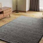 Alfombra a medida Atlas Liso Antracita Ambiente | Atticgo