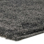 Alfombra a medida Atlas Liso Antracita esquina | Atticgo