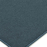 Alfombra a medida Aura Liso Azul esquina | Atticgo