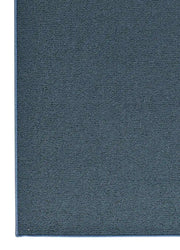 Alfombra a medida Aura Liso Azul zoom | Atticgo