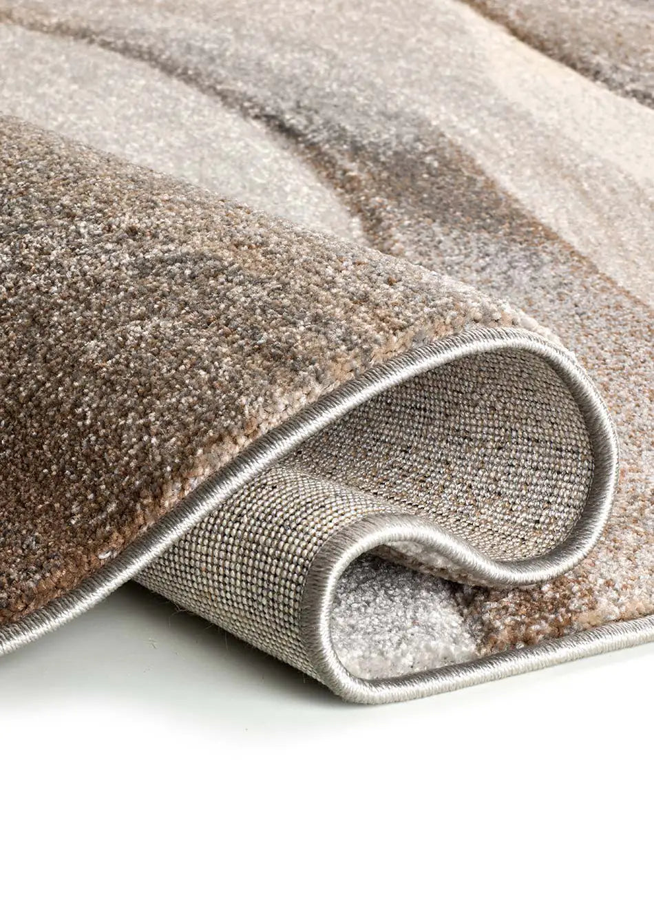 Alfombra abstracta Badet Beige 40126 Atticgo Para salón