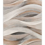 Alfombra abstracta Badet Beige 40126 Atticgo