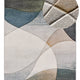 Alfombra abstracta salón Badet Gris 40377 Atticgo Detalle