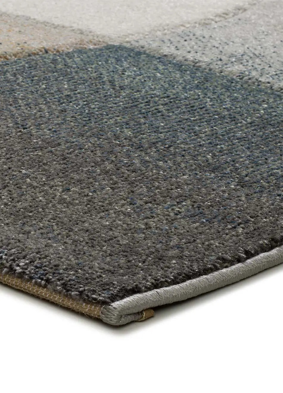 Alfombra abstracta detalle Badet Gris 40377 Atticgo