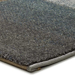 Alfombra abstracta detalle Badet Gris 40377 Atticgo