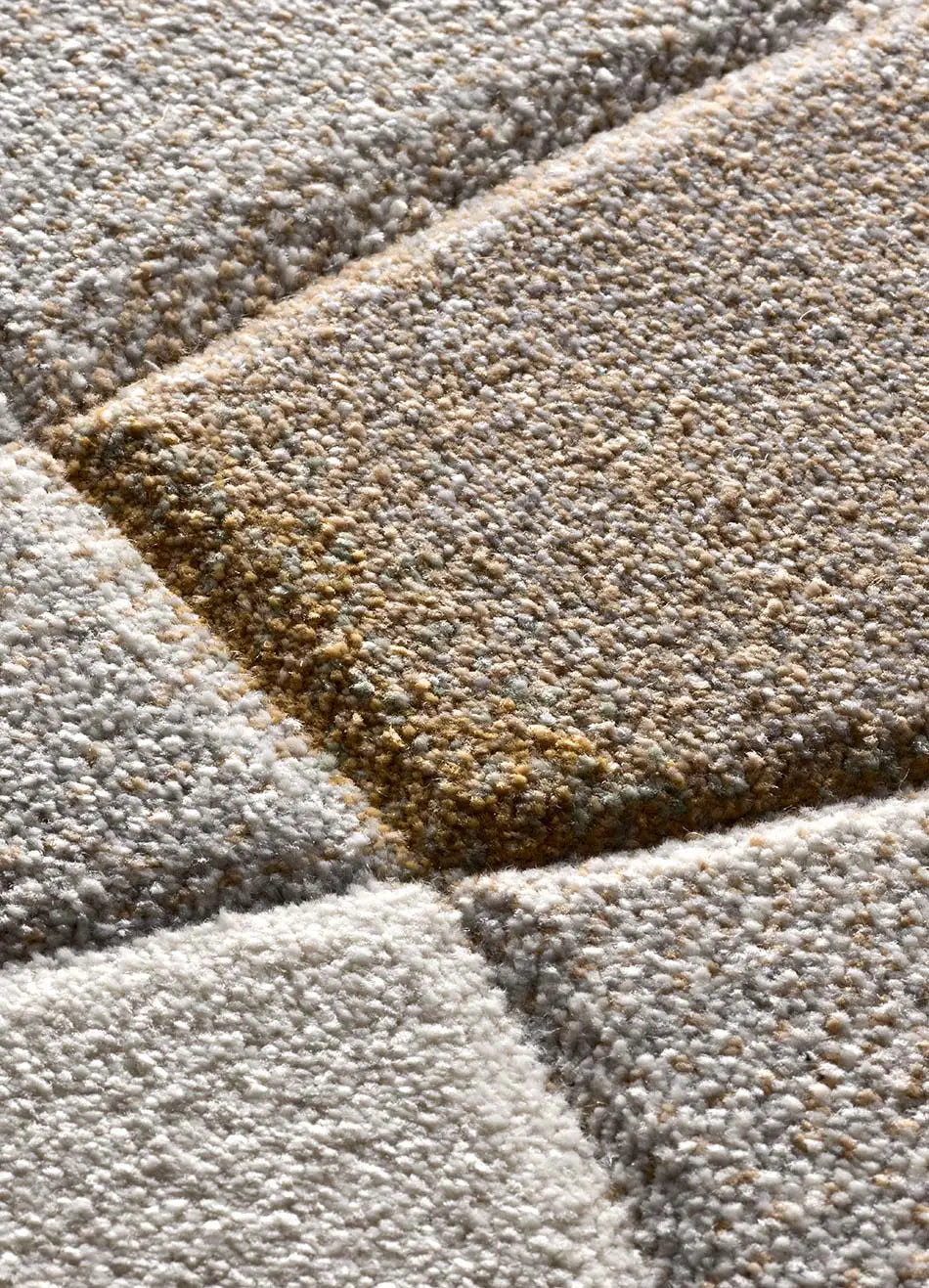 Alfombra abstracta zoom Badet Gris 40377 Atticgo