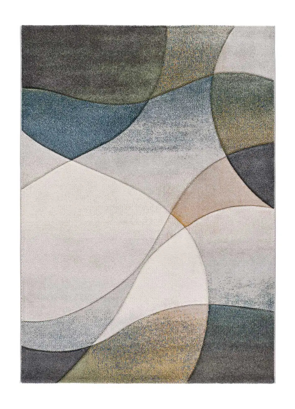 Alfombra abstracta Badet Gris 40377 Atticgo