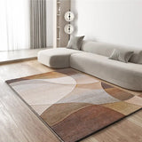 Alfombra abstracta para salón Badet Multicolor 40377 Atticgo