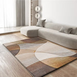 Alfombra abstracta de salón Badet Multicolor 40377 Atticgo