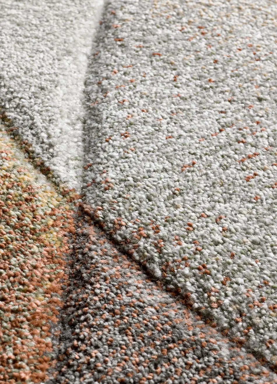 Alfombra abstracta detalle Badet Multicolor 40377 Atticgo