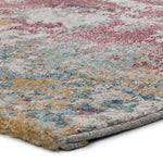 Alfombra abstracta multicolor esquina Balaki 54534 Atticgo