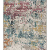 Alfombra abstracta multicolor Balaki 54534 Atticgo