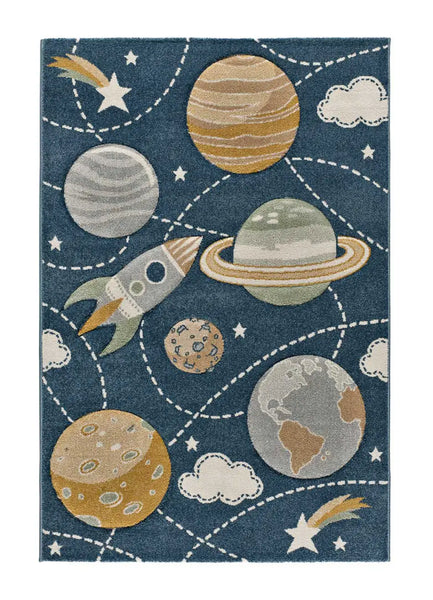 Children's rug Balloon 40365 Blue | Atticgo