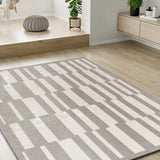 Tappeto con rilievo Baresa 12940 Grigio