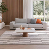 Alfombra salón con relieve Baresa 12940 Gris | Atticgo
