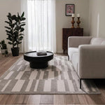 Alfombra salón con relieve Baresa 12940 Gris | Atticgo
