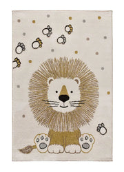 Atticgo Alfombra infantil Beats 40265 Blanco