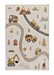 Atticgo Alfombra infantil Beats 40266 Multi