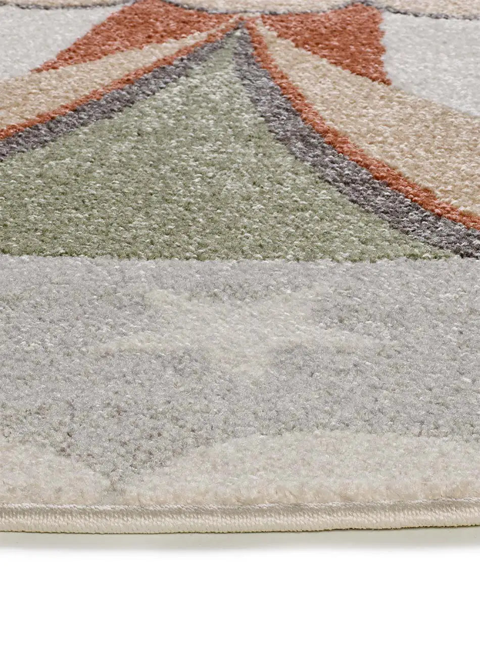 Alfombra infantil redonda circo Beats 40486 Gris Atticgo esquina