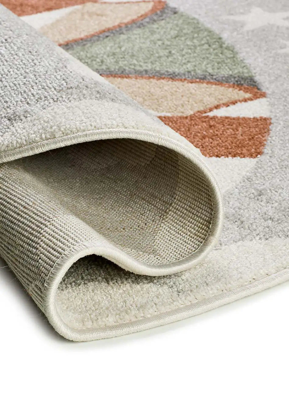 Alfombra infantil redonda circo Beats 40486 Gris Atticgo Detalle