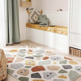 Alfombra infantil piedras animadas Beats 40495 Multicolor Atticgo