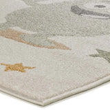 Alfombra infantil esquina monstruos Beats 40500 Multicolor Atticgo