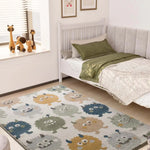 Alfombra infantil habitación monstruos Beats 40501 Multicolor Atticgo