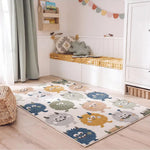 Alfombra infantil monstruos Beats 40501 Multicolor Atticgo