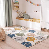 Alfombra infantil monstruos Beats 40501 Multicolor Atticgo