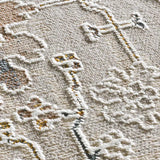Alfombra clásica beige y multicolor detalle Berta 5204 Atticgo