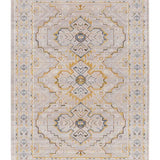 Alfombra clásica beige y mostaza Berta 5211 Atticgo