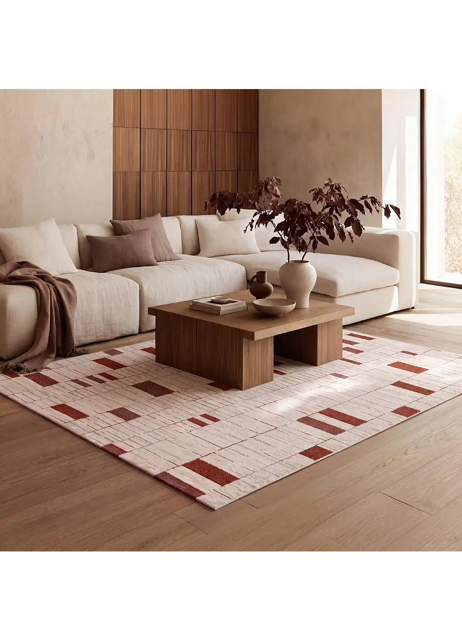 Alfombra salón geométrica Beruti 12920 Caldera | Atticgo