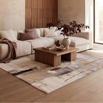 Alfombra salón abstracta Beruti 12921 Beige | Atticgo