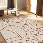 Atticgo Alfombra Abstracta Beruti 12923 Caldera ambiente