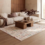 Alfombra salón geométrica Beruti 12925 Multicolor | Atticgo