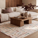 Alfombra salón geométrica Beruti 12925 Multicolor | Atticgo