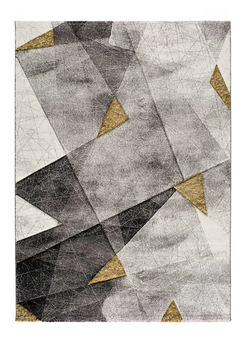 Atticgo Alfombra geométrica Bianca 24112 Gris