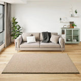 Custom-Made Rug Bloom Plain Beige