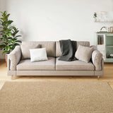 Custom-Made Rug Bloom Plain Mustard