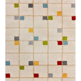 Atticgo Alfombra Shaggy Geométrica Bremen 8820 Multicolor