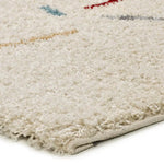 Atticgo Alfombra Shaggy Geométrica Bremen 8825 Multicolor detalle