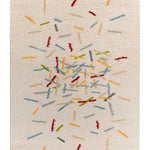 Atticgo Alfombra Shaggy Geométrica Bremen 8825 Multicolor