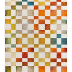 Atticgo Alfombra a cuadros Brunei 40411 Multicolor