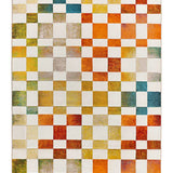 Atticgo Alfombra a cuadros Brunei 40411 Multicolor