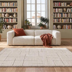 Alfombra de estilo escandinavo Candela 2308 Crema | Atticgo